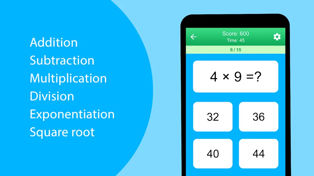 Math Games взломанный APK — Без рекламы и все уровни открыты — скриншот 2