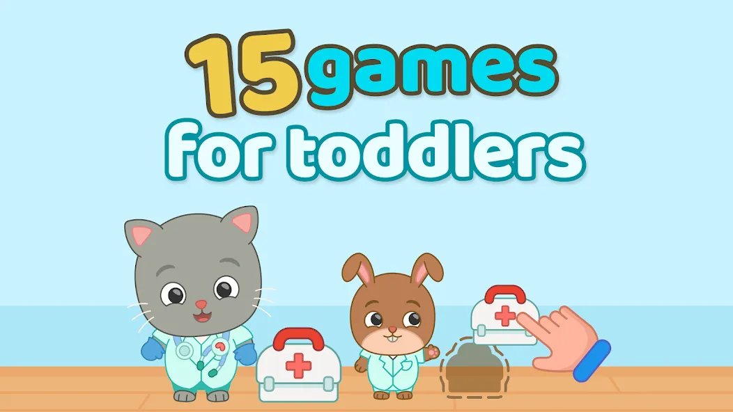 Learning games for toddlers 2+ MOD APK: Разблокированы все развивающие игры — скриншот 1