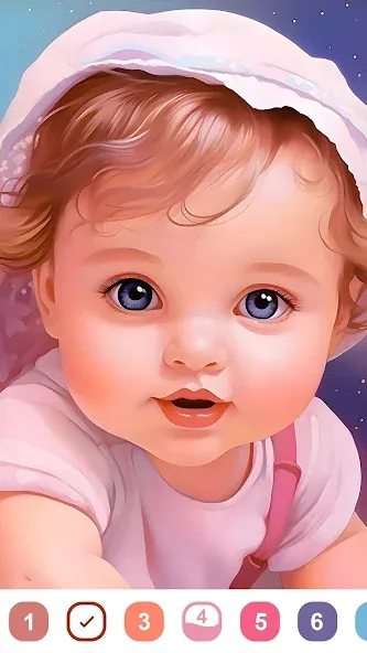 Скачать Fancy Color - Paint By Number бесплатно — Без рекламы и все раскраски открыты — скриншот 5