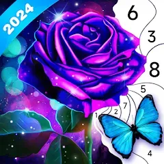 Скачать Fancy Color - Paint By Number бесплатно — Без рекламы и все раскраски открыты