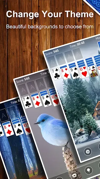 Solitaire Card Game взломанный APK — Без рекламы и безлимитные подсказки — скриншот 3 Solitaire Card Game взломанный APK — Без рекламы и безлимитные подсказки — скриншот 3