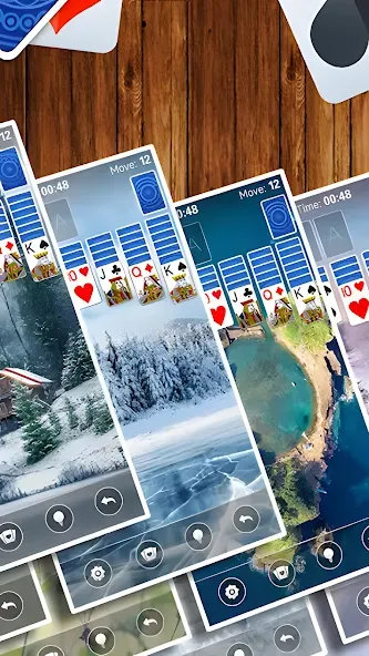Solitaire Card Game взломанный APK — Без рекламы и безлимитные подсказки — скриншот 4 Solitaire Card Game взломанный APK — Без рекламы и безлимитные подсказки — скриншот 4