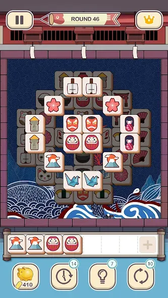 Мод Tile Fun - Triple Puzzle Game — Безлимитные подсказки и отмены ходов, скачать APK — скриншот 3 Мод Tile Fun - Triple Puzzle Game — Безлимитные подсказки и отмены ходов, скачать APK — скриншот 3