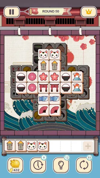 Мод Tile Fun - Triple Puzzle Game — Безлимитные подсказки и отмены ходов, скачать APK — скриншот 4 Мод Tile Fun - Triple Puzzle Game — Безлимитные подсказки и отмены ходов, скачать APK — скриншот 4