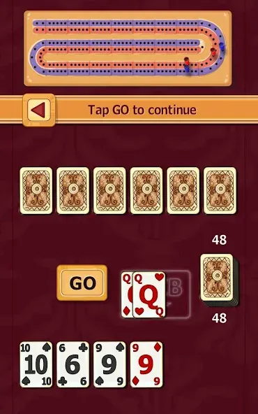 Мод Cribbage — Бесконечные очки и подсказки, скачать APK — скриншот 5 Мод Cribbage — Бесконечные очки и подсказки, скачать APK — скриншот 5