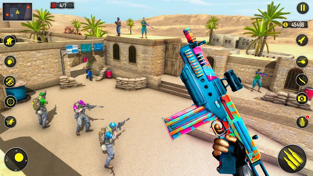 Скачать Fps Shooting Strike: Gun Games последней версии — Безлимитные патроны и оружие — скриншот 3 Скачать Fps Shooting Strike: Gun Games последней версии — Безлимитные патроны и оружие — скриншот 3