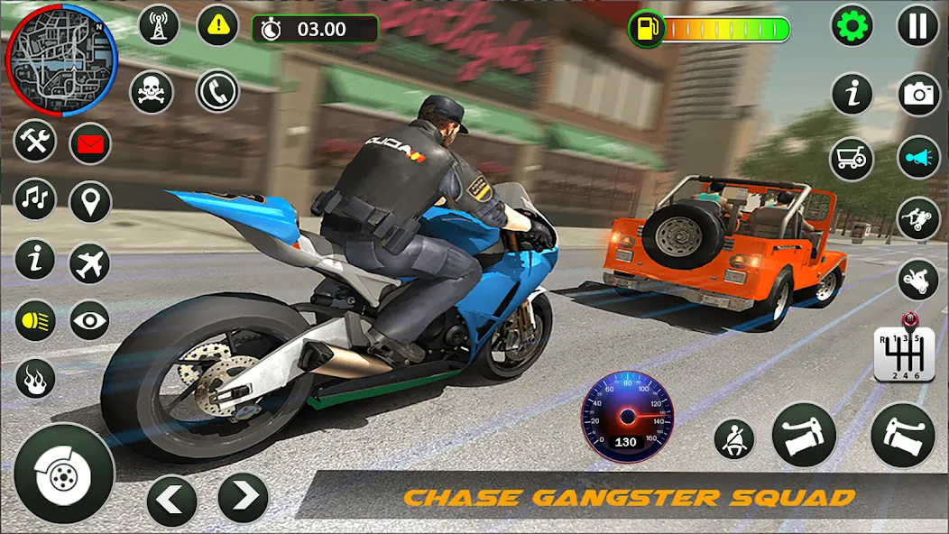 Police Game – Police Car Game мод на Андроид: Безлимитные деньги и все машины — скриншот 3 Police Game – Police Car Game мод на Андроид: Безлимитные деньги и все машины — скриншот 3