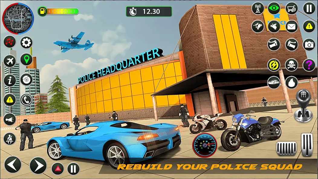 Police Game – Police Car Game мод на Андроид: Безлимитные деньги и все машины — скриншот 5 Police Game – Police Car Game мод на Андроид: Безлимитные деньги и все машины — скриншот 5