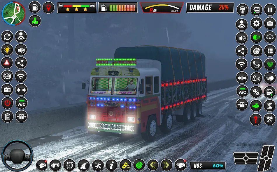 Скачать Indian Truck Game 3d Truck sim Mod APK — Безлимитные деньги и открыты все грузовики — скриншот 2