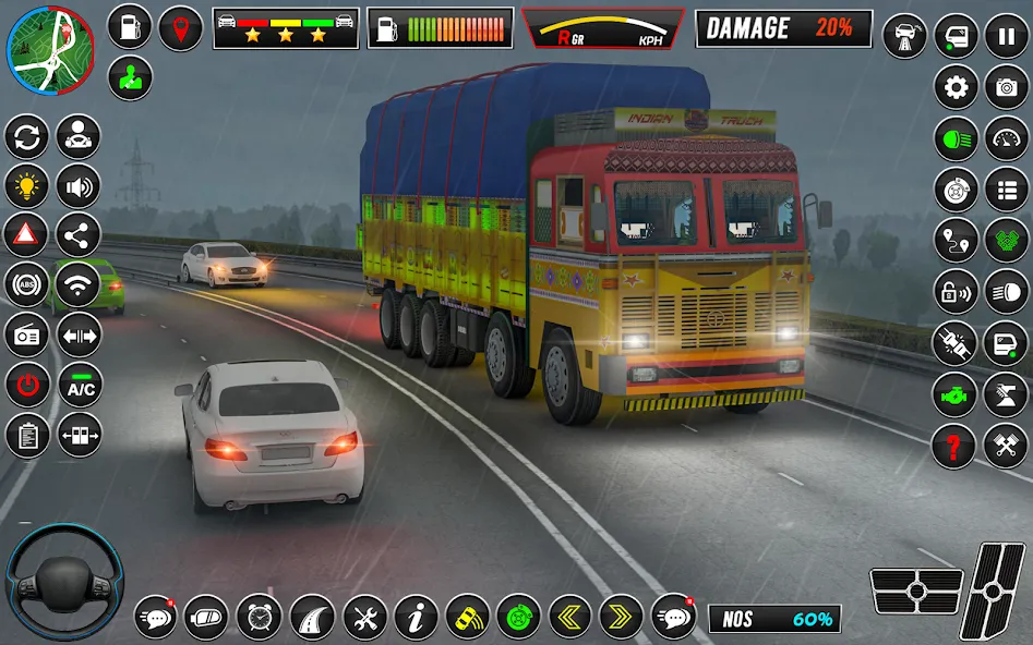 Скачать Indian Truck Game 3d Truck sim Mod APK — Безлимитные деньги и открыты все грузовики — скриншот 3