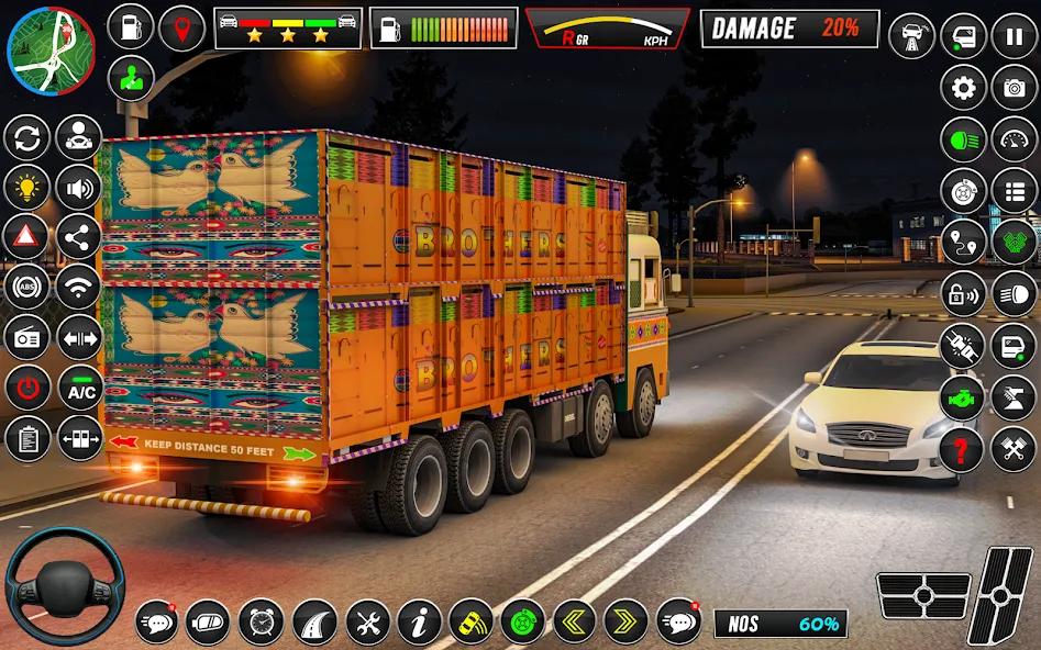 Скачать Indian Truck Game 3d Truck sim Mod APK — Безлимитные деньги и открыты все грузовики — скриншот 4