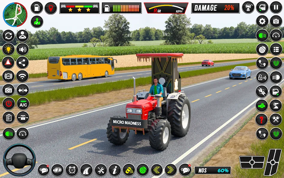 Indian Tractor Games Simulator MOD APK скачать на Андроид — Безлимитные деньги и топливо — скриншот 5 Indian Tractor Games Simulator MOD APK скачать на Андроид — Безлимитные деньги и топливо — скриншот 5