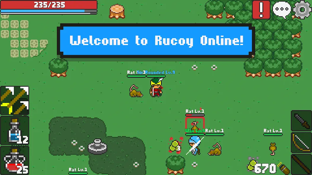 Rucoy Online - MMORPG MMO RPG — Безлимитная энергия и быстрый прогресс, скачать мод APK — скриншот 1 Rucoy Online - MMORPG MMO RPG — Безлимитная энергия и быстрый прогресс, скачать мод APK — скриншот 1