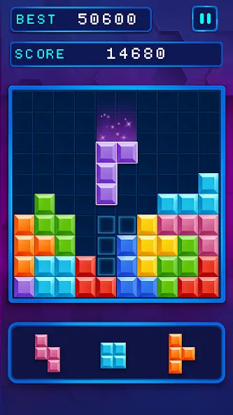 Скачать мод Block Puzzle: Popular Game — Безлимитные подсказки и бонусы — скриншот 2