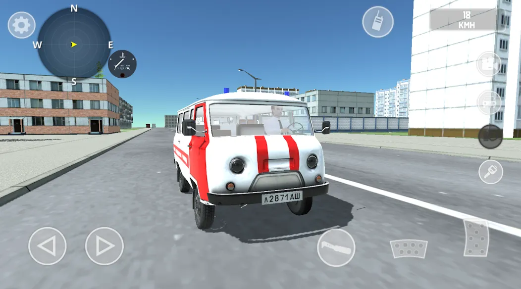 SovietCar: Simulator — взломанная версия, Безлимитные деньги и топливо — скриншот 1 SovietCar: Simulator — взломанная версия, Безлимитные деньги и топливо — скриншот 1