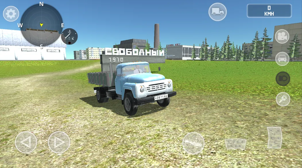 SovietCar: Simulator — взломанная версия, Безлимитные деньги и топливо — скриншот 4 SovietCar: Simulator — взломанная версия, Безлимитные деньги и топливо — скриншот 4