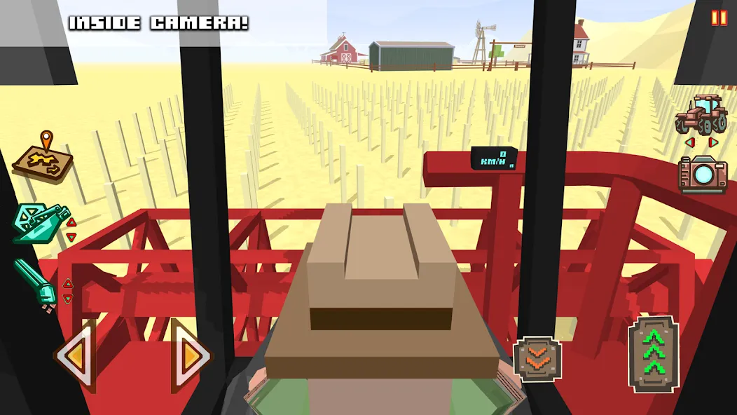 Мод Blocky Farm Racing & Simulator — Безлимитные деньги и топливо, скачать APK — скриншот 3