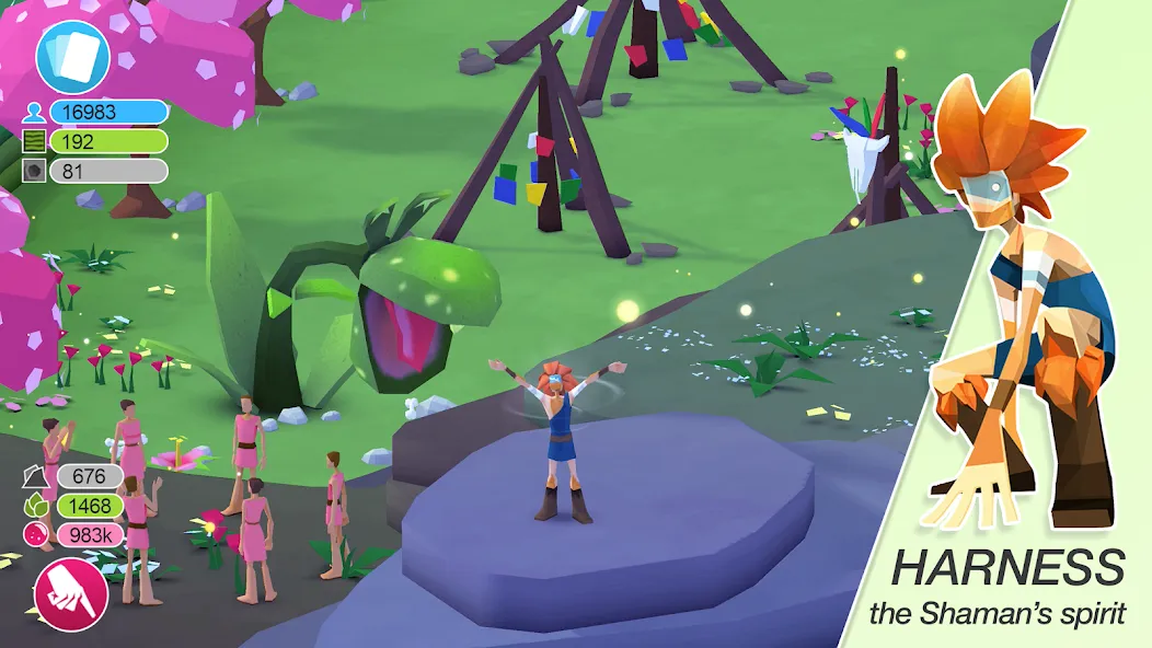 Godus (Мод: Безлимитные ресурсы и божественная сила) — скачать на Андроид — скриншот 5