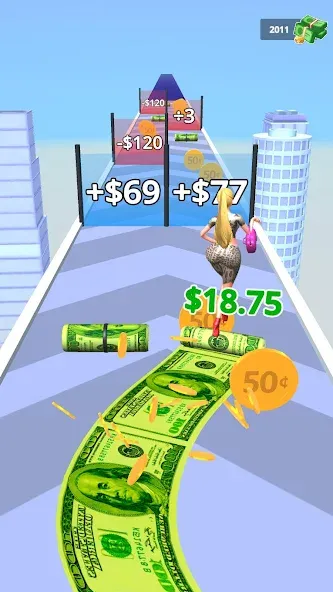 Money Roller мод на Андроид: Много денег и все уровни открыты — скриншот 2 Money Roller мод на Андроид: Много денег и все уровни открыты — скриншот 2