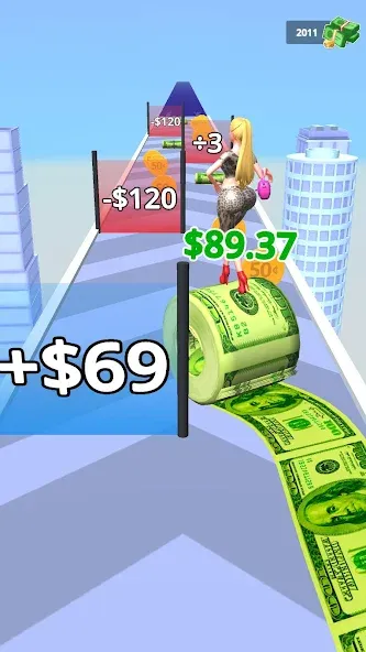 Money Roller мод на Андроид: Много денег и все уровни открыты — скриншот 3 Money Roller мод на Андроид: Много денег и все уровни открыты — скриншот 3