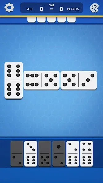 Dominoes - Classic Domino Game на телефон — скачать мод: Без рекламы и открыты все столы — скриншот 1 Dominoes - Classic Domino Game на телефон — скачать мод: Без рекламы и открыты все столы — скриншот 1