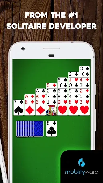 Crown Solitaire: Card Game MOD APK скачать на Андроид — Безлимитные подсказки и отмена ходов — скриншот 5