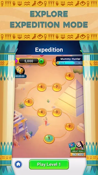 Pyramid Solitaire - Card Games — Без рекламы и бесконечные подсказки, скачать мод APK — скриншот 1 Pyramid Solitaire - Card Games — Без рекламы и бесконечные подсказки, скачать мод APK — скриншот 1