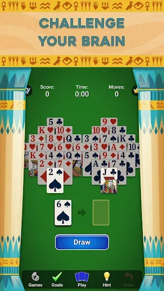 Pyramid Solitaire - Card Games — Без рекламы и бесконечные подсказки, скачать мод APK — скриншот 5 Pyramid Solitaire - Card Games — Без рекламы и бесконечные подсказки, скачать мод APK — скриншот 5