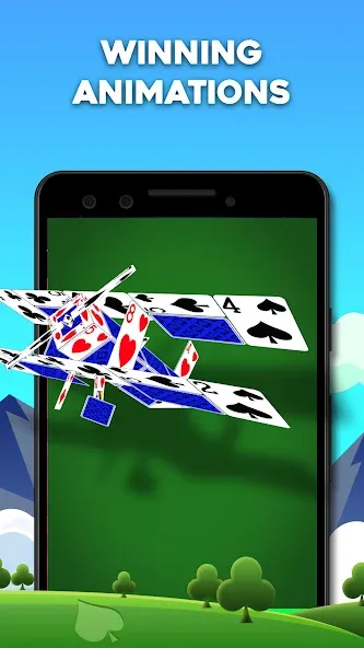 FreeCell Solitaire: Card Games MOD APK: Безлимитные подсказки и отмены ходов — скриншот 5