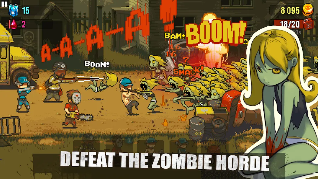 Мод Dead Ahead: Zombie Warfare — Безлимитные деньги и ресурсы, скачать APK — скриншот 2 Мод Dead Ahead: Zombie Warfare — Безлимитные деньги и ресурсы, скачать APK — скриншот 2