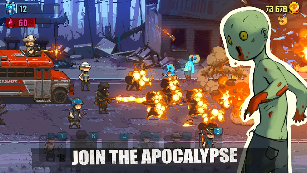 Мод Dead Ahead: Zombie Warfare — Безлимитные деньги и ресурсы, скачать APK — скриншот 3 Мод Dead Ahead: Zombie Warfare — Безлимитные деньги и ресурсы, скачать APK — скриншот 3