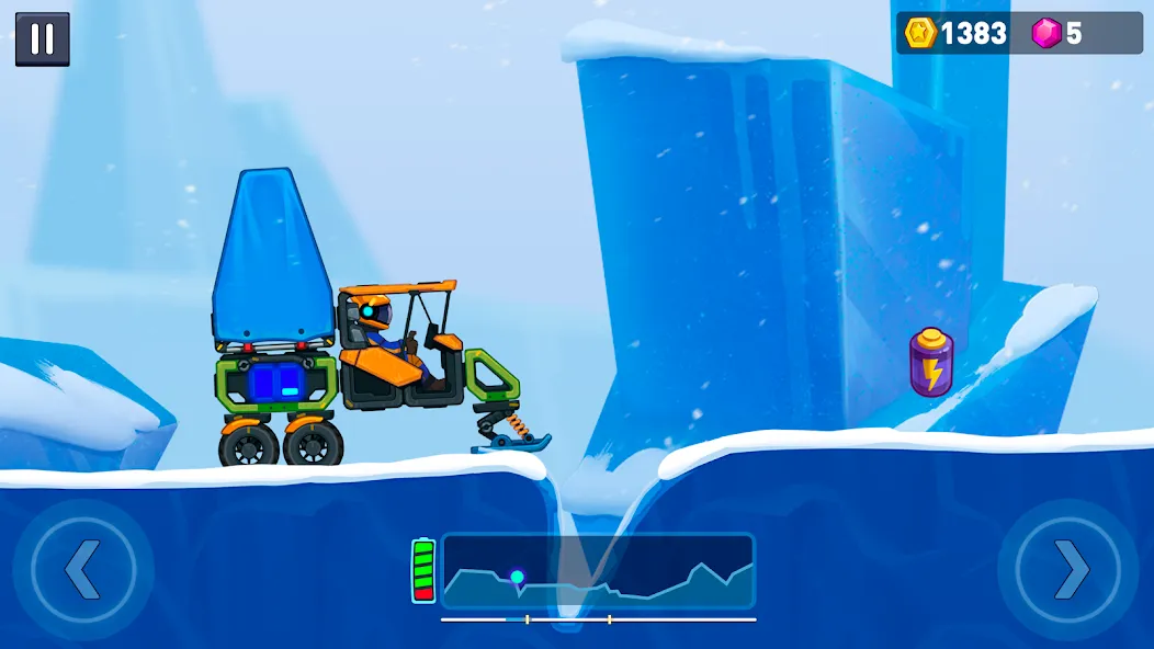 Скачать мод Rovercraft 2: Race a space car — Безлимитные деньги и топливо — скриншот 4