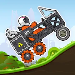 Мод Rovercraft:Race Your Space Car — Безлимитные деньги и топливо, скачать APK