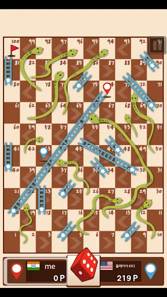 Скачать Snakes & Ladders King последней версии — Безлимитные монеты и все режимы открыты — скриншот 4
