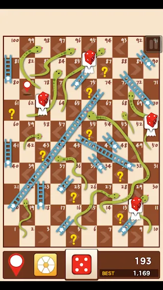 Скачать Snakes & Ladders King последней версии — Безлимитные монеты и все режимы открыты — скриншот 5