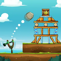 Скачать Catapult Quest мод — Безлимитные монеты и открыты уровни