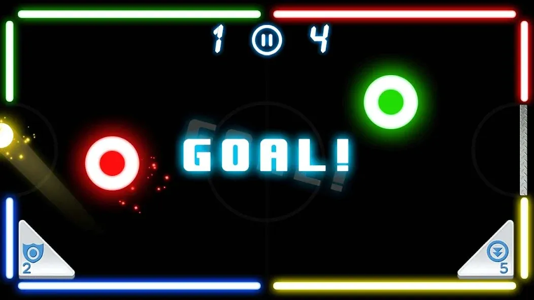 Скачать Air Hockey Challenge бесплатно — Безлимитные шайбы и усиленная клюшка — скриншот 2
