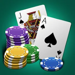 Скачать World Blackjack King — Безлимитные фишки и открыты столы
