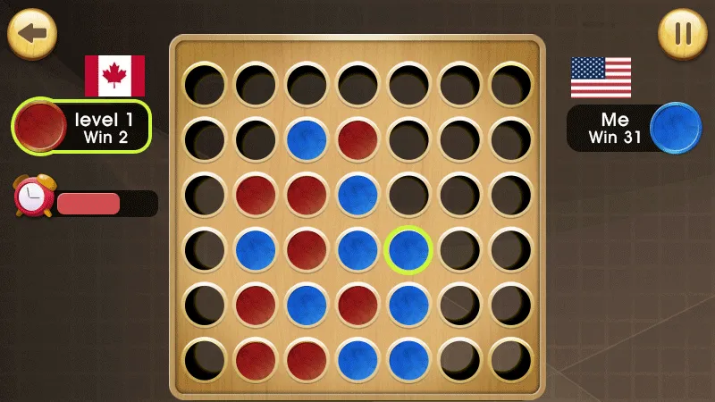 4 in a row king взлом APK — Безлимитные ходы и победы — скриншот 3