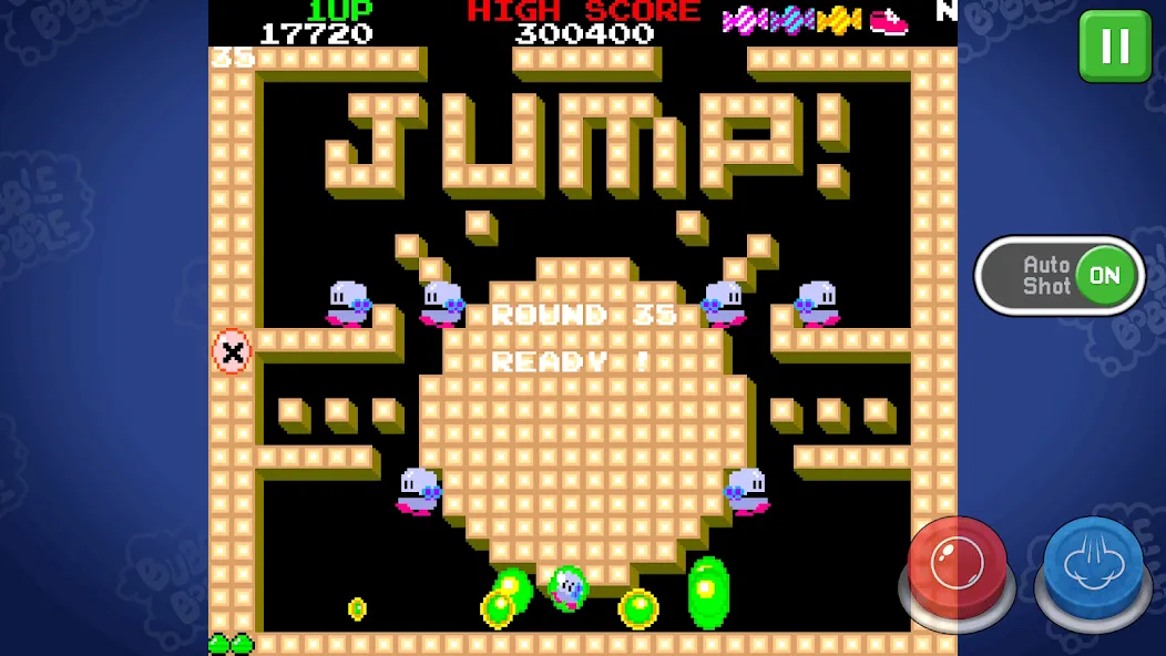 Скачать взлом BUBBLE BOBBLE classic — Бесконечные жизни и все уровни открыты — скриншот 5 Скачать взлом BUBBLE BOBBLE classic — Бесконечные жизни и все уровни открыты — скриншот 5