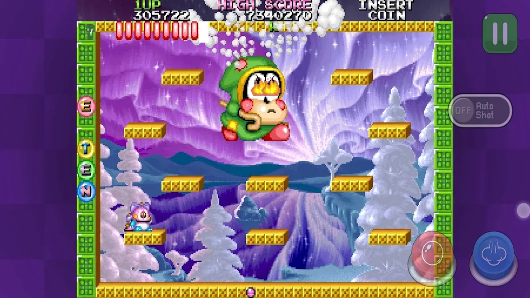 Скачать Bubble Bobble 2 classic последней версии — Бесконечные жизни и бонусы — скриншот 3 Скачать Bubble Bobble 2 classic последней версии — Бесконечные жизни и бонусы — скриншот 3
