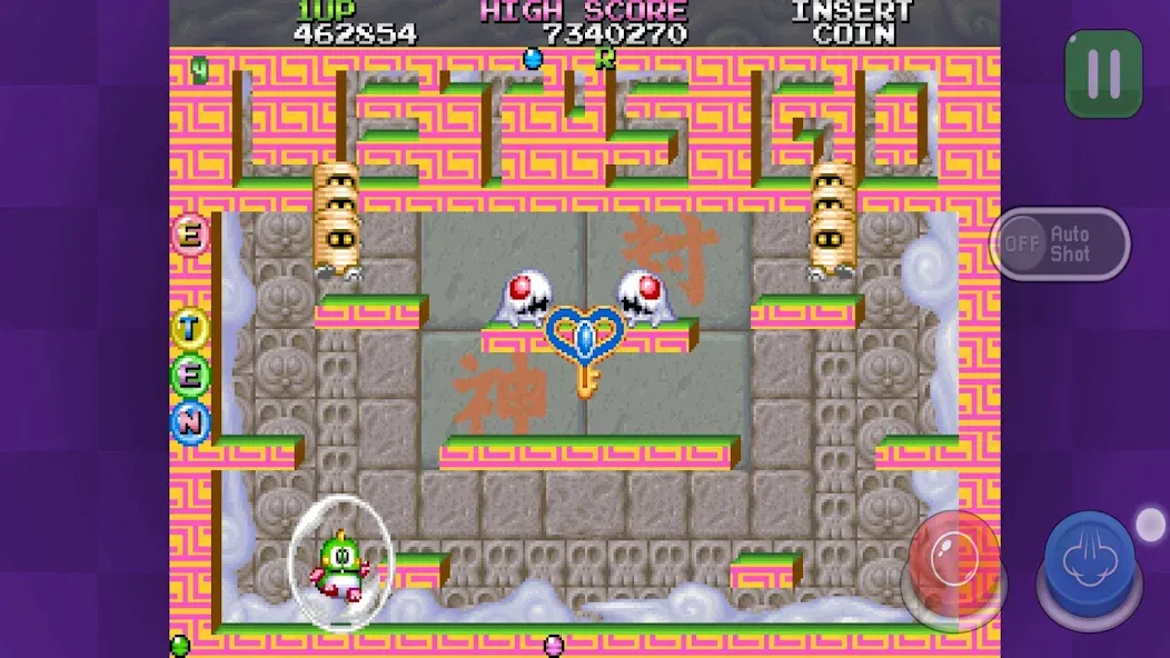 Скачать Bubble Bobble 2 classic последней версии — Бесконечные жизни и бонусы — скриншот 5 Скачать Bubble Bobble 2 classic последней версии — Бесконечные жизни и бонусы — скриншот 5