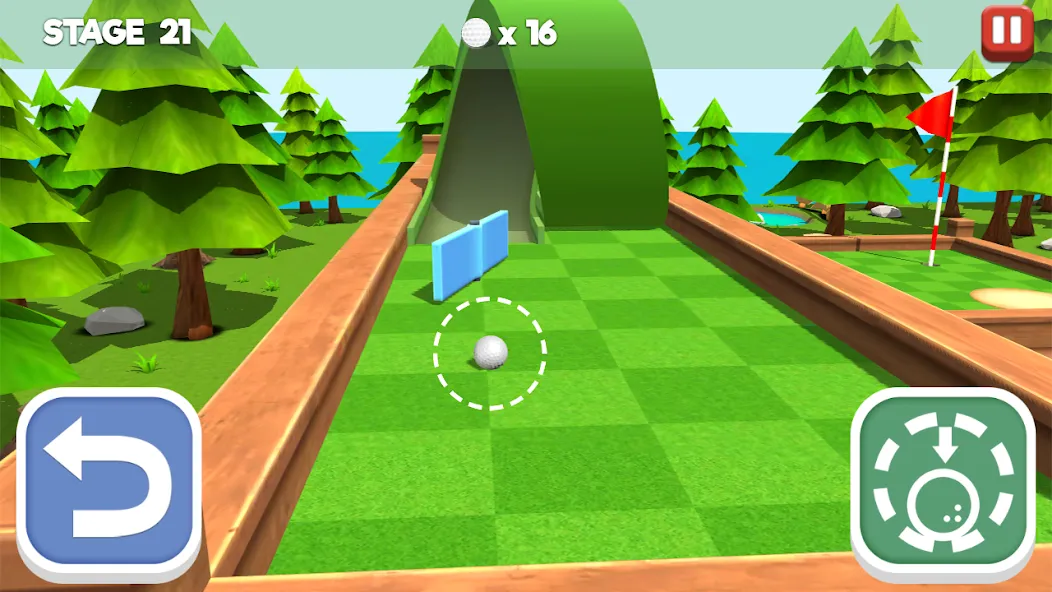 Putting Golf King — взломанная версия, Безлимитные мячи и открыты все уровни — скриншот 2 Putting Golf King — взломанная версия, Безлимитные мячи и открыты все уровни — скриншот 2