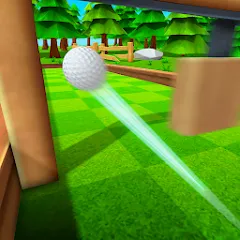 Putting Golf King — взломанная версия, Безлимитные мячи и открыты все уровни