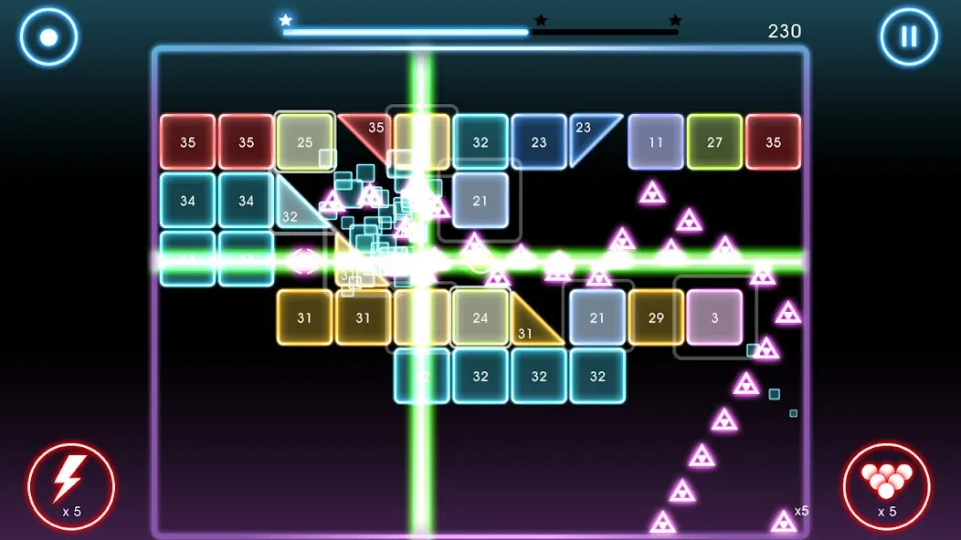 Bricks Breaker Quest взлом на Андроид — Безлимитные жизни и монеты — скриншот 3 Bricks Breaker Quest взлом на Андроид — Безлимитные жизни и монеты — скриншот 3