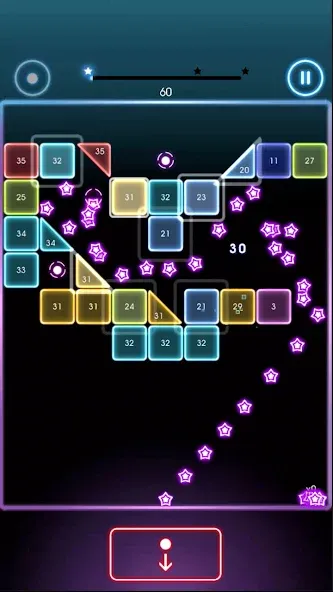 Bricks Breaker Quest взлом на Андроид — Безлимитные жизни и монеты — скриншот 5 Bricks Breaker Quest взлом на Андроид — Безлимитные жизни и монеты — скриншот 5