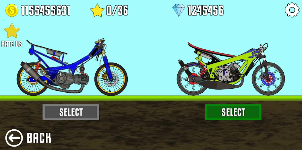 Drag Racing Bike взлом на Андроид — Безлимитные деньги и топливо — скриншот 2
