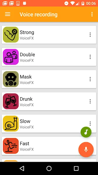VoiceFX - Voice Changer with v взломанный APK — Премиум функции и без рекламы — скриншот 4 VoiceFX - Voice Changer with v взломанный APK — Премиум функции и без рекламы — скриншот 4
