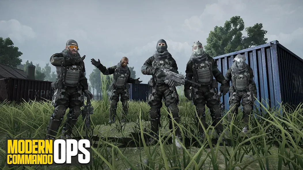 Modern Commando Warfare Combat MOD APK: Безлимитные боеприпасы и оружие — скриншот 3 Modern Commando Warfare Combat MOD APK: Безлимитные боеприпасы и оружие — скриншот 3