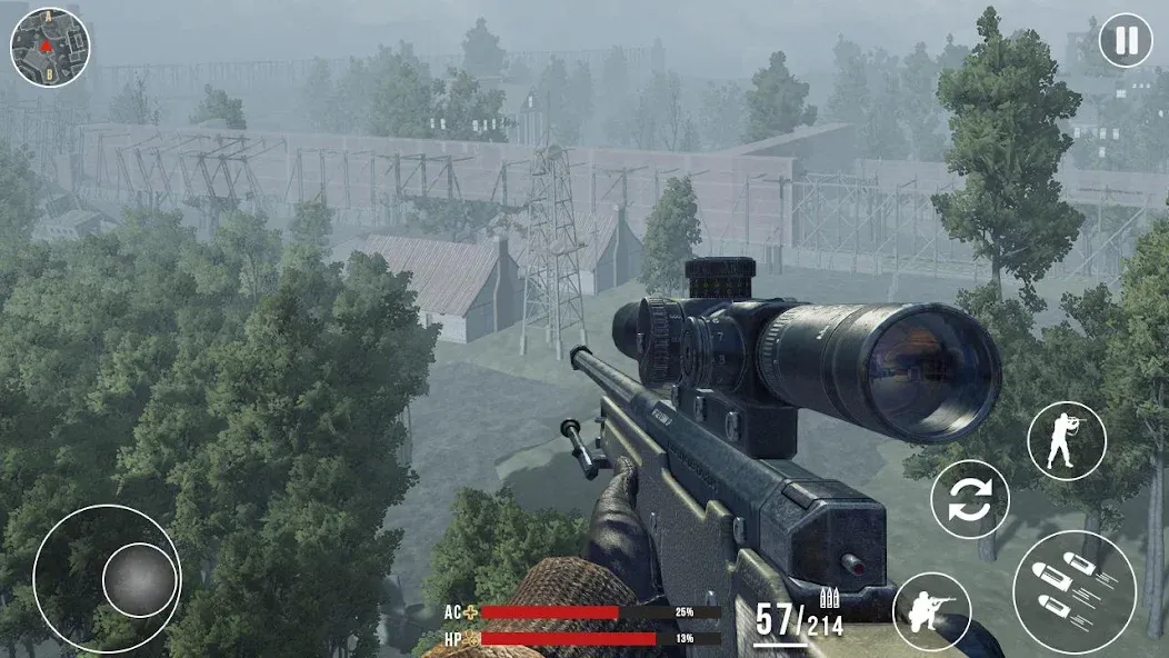 Modern Commando Warfare Combat MOD APK: Безлимитные боеприпасы и оружие — скриншот 5 Modern Commando Warfare Combat MOD APK: Безлимитные боеприпасы и оружие — скриншот 5